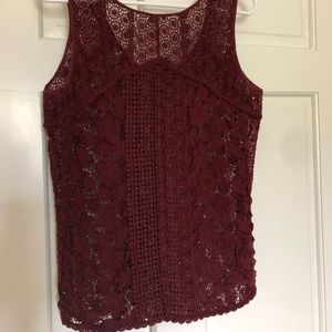 Lucky Brand Knit Tank Top